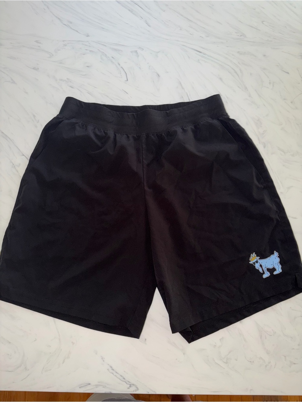 Men’s Goat black Shorts m sport stret h